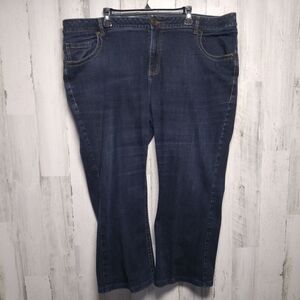 Lane Bryant Genius Fit Bootcut Jeans Size 26 Hemmed 45x26